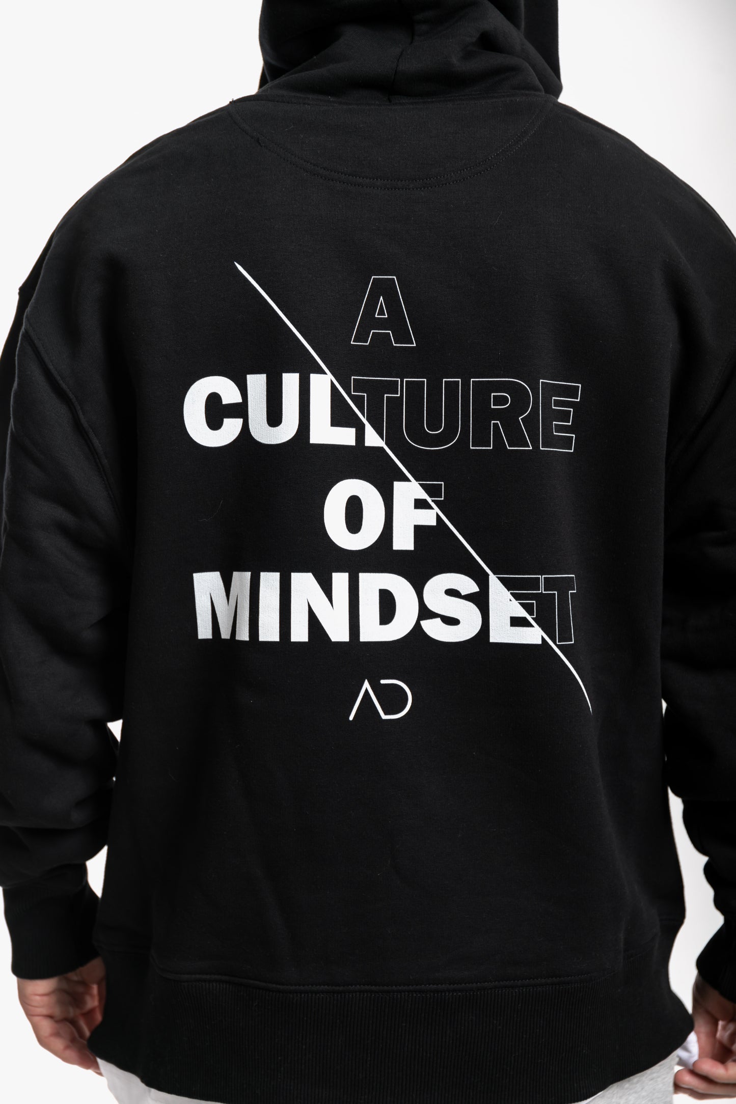ATHLETIC DISTRICT - MINDSET - Oversized Hoodie black - Organic