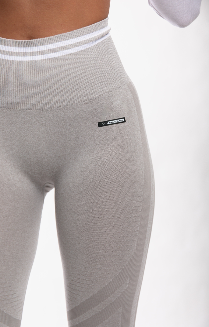 ATHLETIC DISTRICT - Sportleggins Seamless - Grau