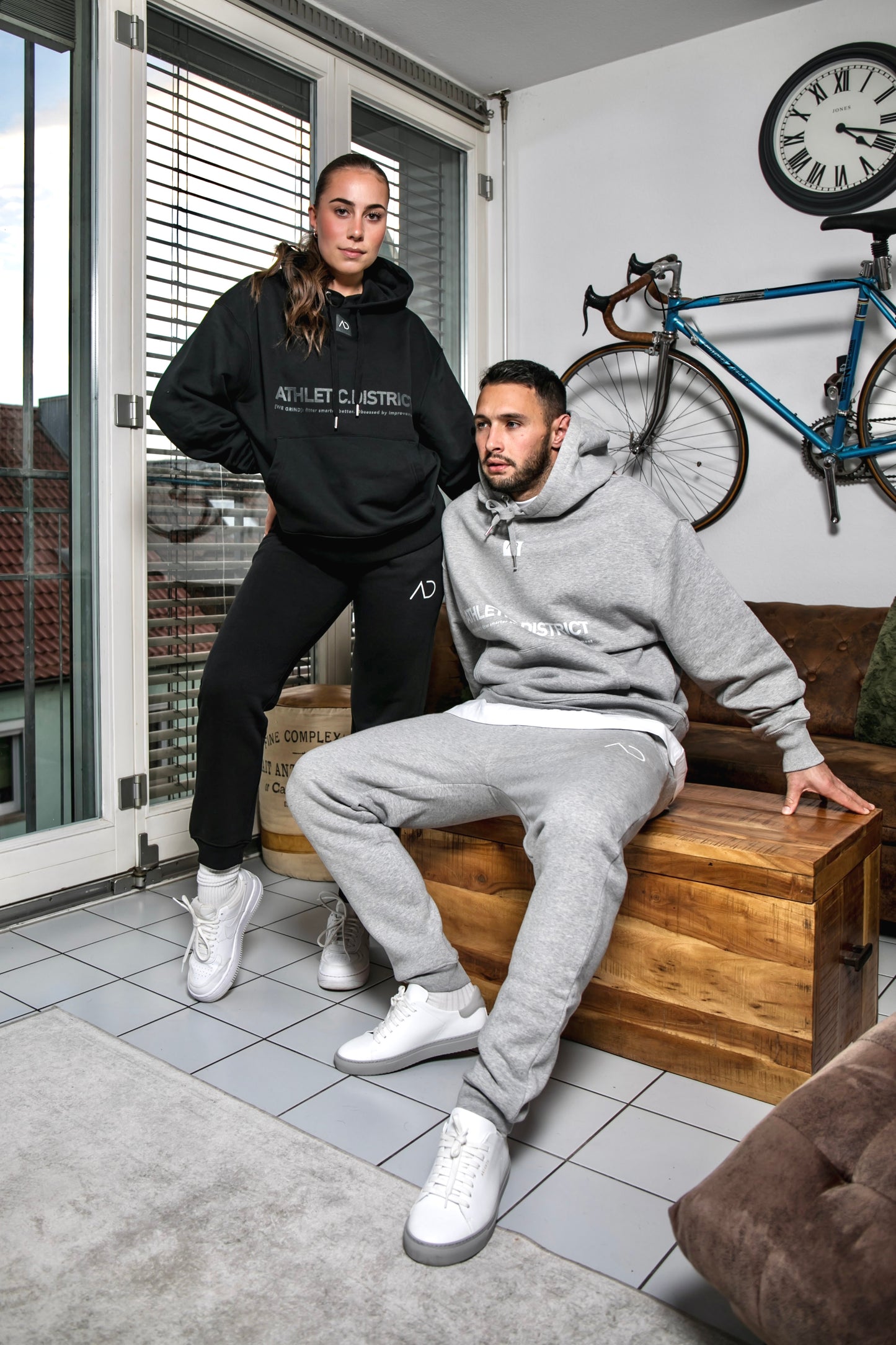 ATHLETIC DISTRICT  Sweatpants/Jogger - Bio Baumwolle